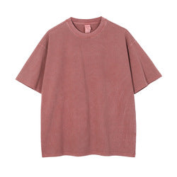 Nice Youpin clothes men direct-to-garment print DTG digital print oversize high street wear tshirt high quality acid washed tshi