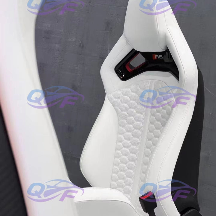 Carbon Fiber RS Bucket Seats for Audi A5 A6 A7 A8 S3 S4 S5 S6 S7 S8 Q3 Q5 Q7 Q8 SQ7 SQ8 RSQ5 RSQ7 RSQ8 RS3 RS4 RS5 RS6 RS7 R8