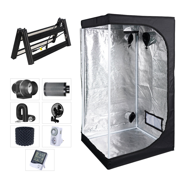 Large 20x10ft Complete Hydroponic Grow Room Tent Kits Perfect for Commercial Herb Cultivation