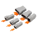6-Pin TE/Tyco Automotive Waterproof Connector Kit - Sealed Male & Female Plug & Socket IP67 (Customizable)