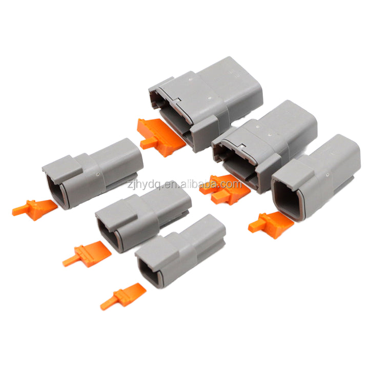 6-Pin TE/Tyco Automotive Waterproof Connector Kit - Sealed Male & Female Plug & Socket IP67 (Customizable)