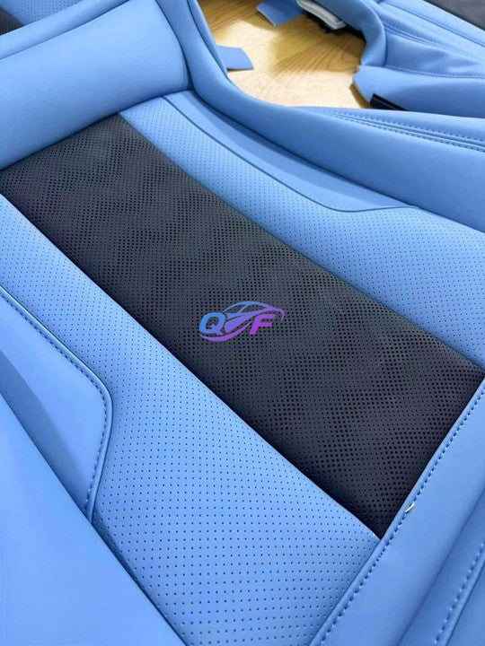 Custom Fit Car Seat Covers for Bmw 7 5 3 1 Series X5 X3 X1 E46 E90 E60 F30 F10 E39 Accessories Full Set 5 Seats Luxury Leather