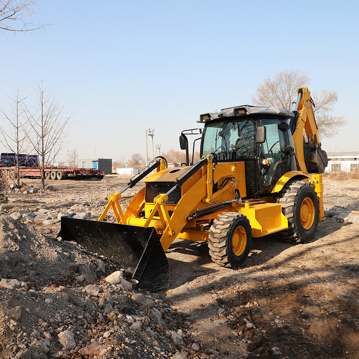 Multi Functional Retroexcavadora WZ40-30C Wheel Backhoe Loader for Sale