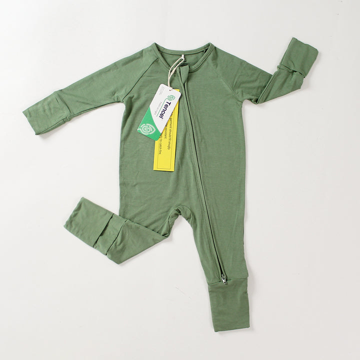 Tencel Engepapa Baby Modal Pajama Home Sleepwear Toddler Boy Long Sleeves Zipper Clothes Wholesale Newborn Baby Romper
