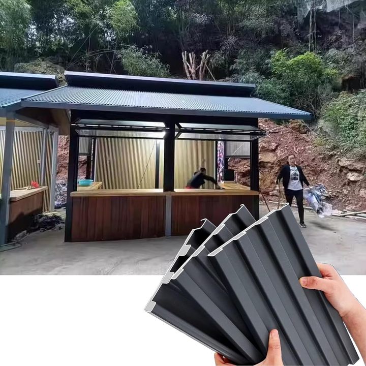Aluminum Insulated Roof Panels for Lanai Patio,All-Weather Sheets with Polyurethane Foam in Between for Balcony Roof Cover