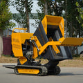 Mini Dumper Crawler Automatic Heavy Duty Diesel Engine 500R Rotating Dump Truck Agricultural Transport Vehicle