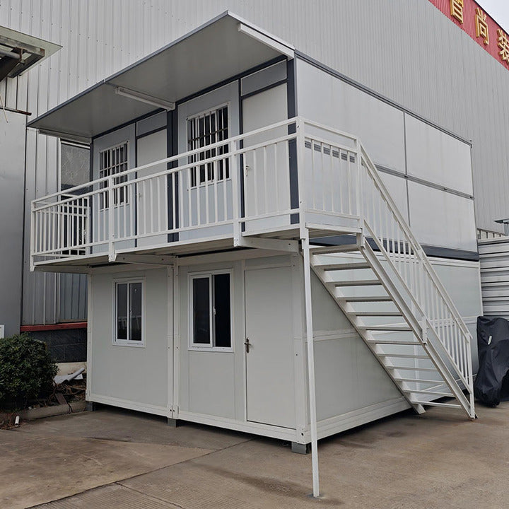 Modular Prefab Durable Insulated Weatherproof Quick-Assemble Portable Outdoor Chinese Accommodation Folding Container House