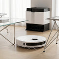 Robot Vacuum Cleaner Wet/Dry 20000Pa Suction 3-in-1 Sweeping Mopping for Garage & Hotel Use HEPA Filter App-Controlled