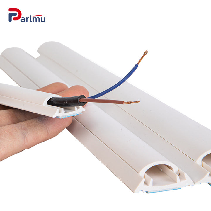 Wholesale PVC Cable Trunking 25x16 Conduit White Electric Wire with Adhesive Protection Wiring Ducts at Competitive Price