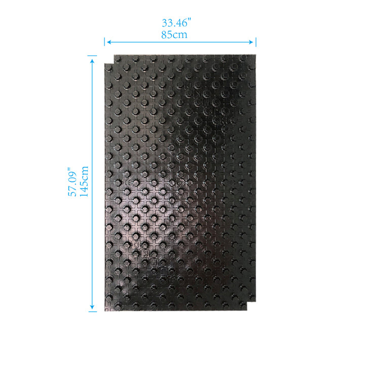 Easy-to-install Hydronic Radiant Floor Heating Panels