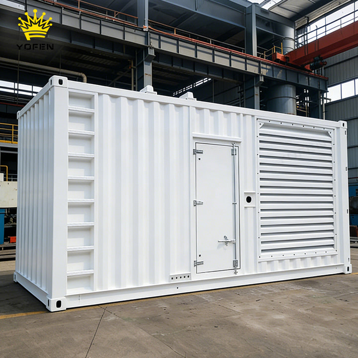 YFS 400kW 500kVA Three Phase Water Cooled Natural Gas Generator Set for Data Centers & Commercial Use with Container Type