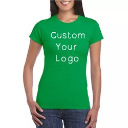 2023 Best Selling Custom Logo Printing 100% Cotton Blank White T Shirt Women