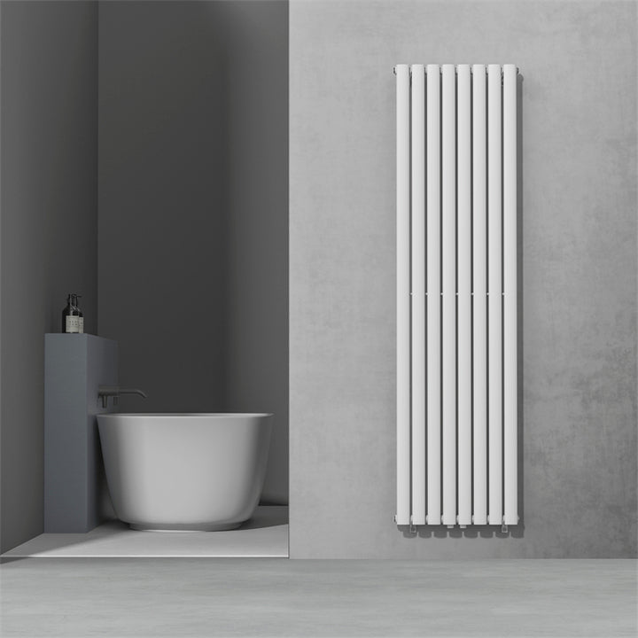AVONFLOW CE Modern Vertical Column Single Flat Panel Designer Water Heating Radiator
