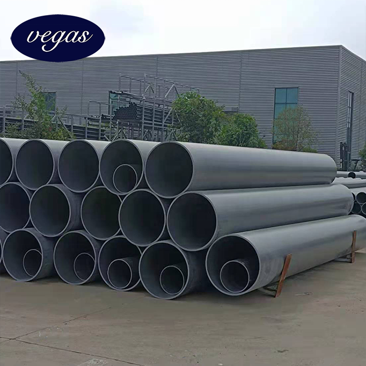 Large Diameter Plastic 8 Inch 10 Inch 24 Inch Perforated Water Drain PVC Pipe