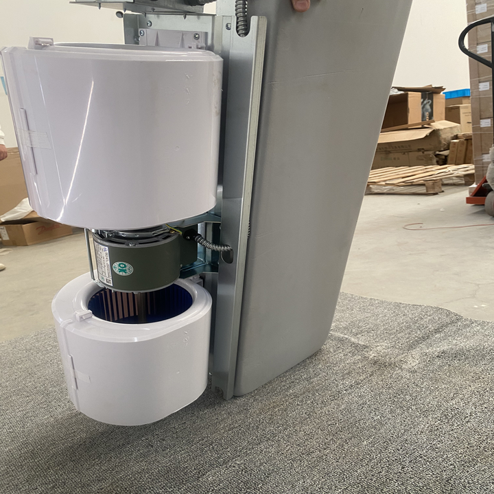 Luxury Horizontal Concealed Ducted Fan Coil Unit 2 Pipe 4 Pipe Hydronic Water Cooling Heating FCU HVAC System