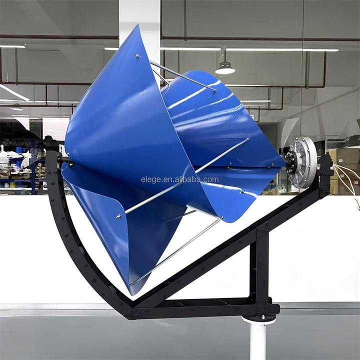 Small Vertical Wind Turbines Solar Power Generator System 1KW 12v Home Use Efficient and Eco-Friendly for Home