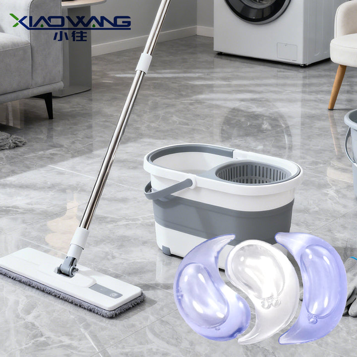 WOW 5 in 1 3 Chamber 8g Floor Mopping Cleaning Detergent Capsules Floor Cleaner Gel Pods