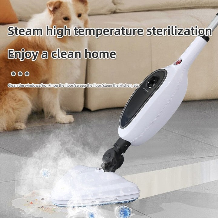 Hot Sale Handheld 10-in-1 Wireless Electric Floor Steam Mop with 1300W Power for Household Carpet Cleaning