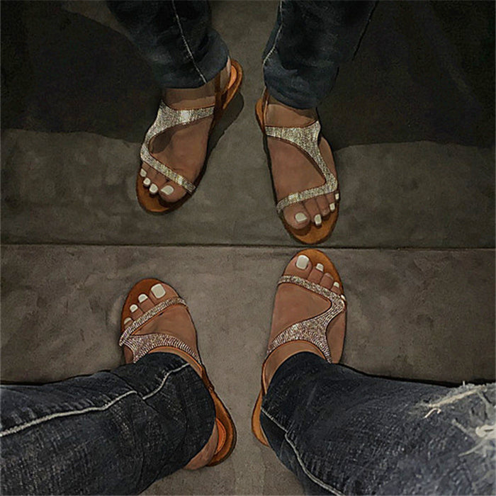 new fashion style ladies fancy sandal high quality ladies slippers sandal femme shoes women