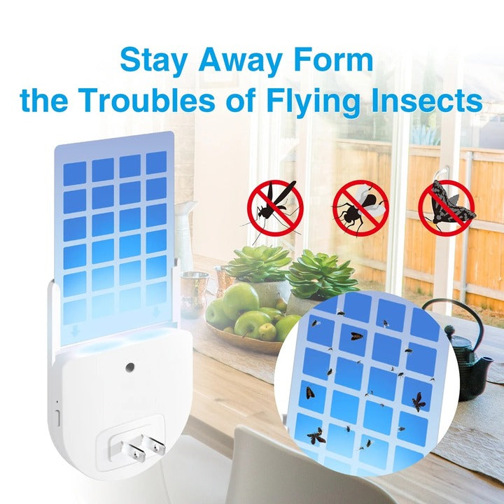 Adhesive Board Mosquito Killer Lamp, Indoor Non-toxic Adhesive Trap, Multifunctional Flying Insect Trap With Small Night Light