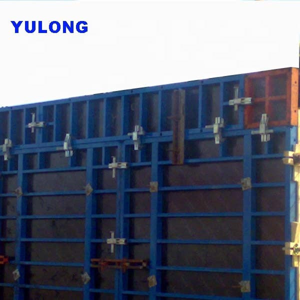 Steel Frame Formwork Retaining Wall Formwork for Construction Concrete