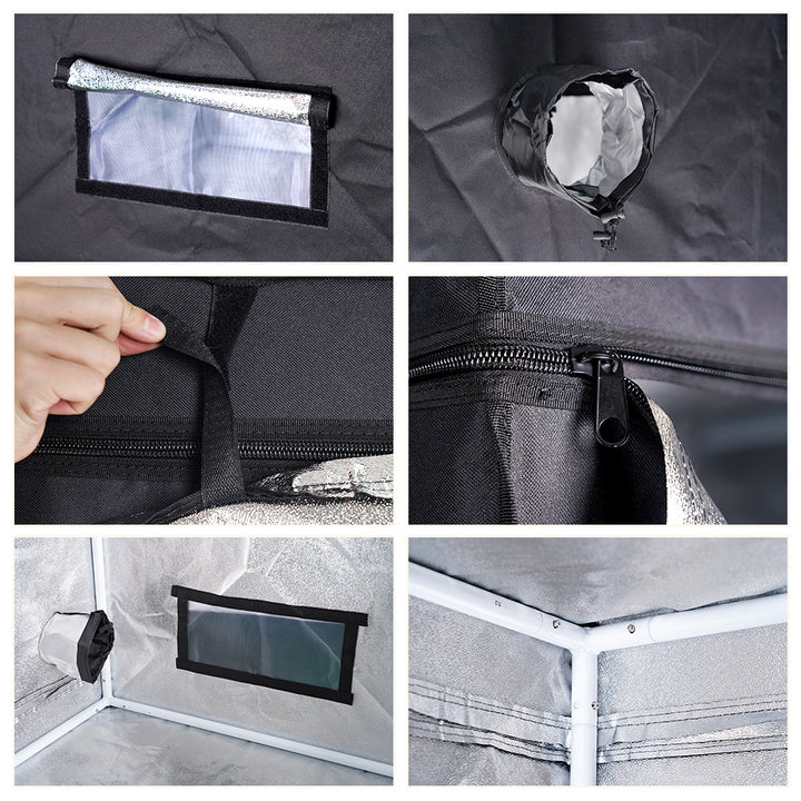 Stock in Europe Cheap Grow Tents 4X4 10X10 0.8Cm 1.2Cm Ac Infinity Grow Tent Fabric Indoor Complete Kit for Vertical Farming