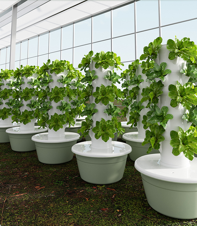 Aeroponic Tower Vertical Farming Hydroponic Tower Growing System for Vegetable Indoor Aeroponics Tower