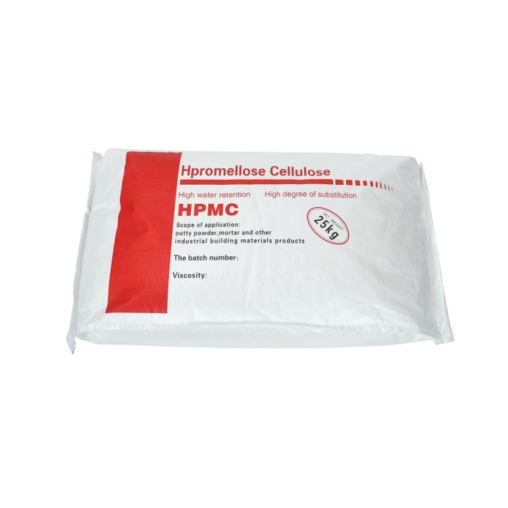 HPMC for Construction-Cement Mortar Additive Water-Retaining HPMC Powder for Building Mortar 25kg/bag 99% Purity