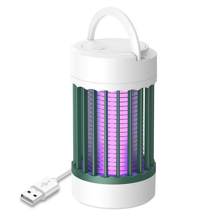 New 2026 LED USB Rechargeable Bug Zapper Electric Led Light Mosquito Killer Lamp with UV Light for Indoor Outdoor Use