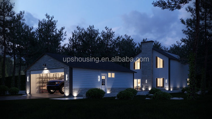 New Design Prefabhouse Multi Family House Design Built for Eps Sandwich Panel House or Concrete Boards Houses