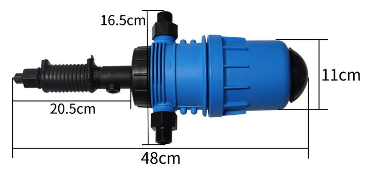 Irrigation System Proportion Fertilizer Injector Doser 0.2%-2 0.4%-4% Fertilizer Injector