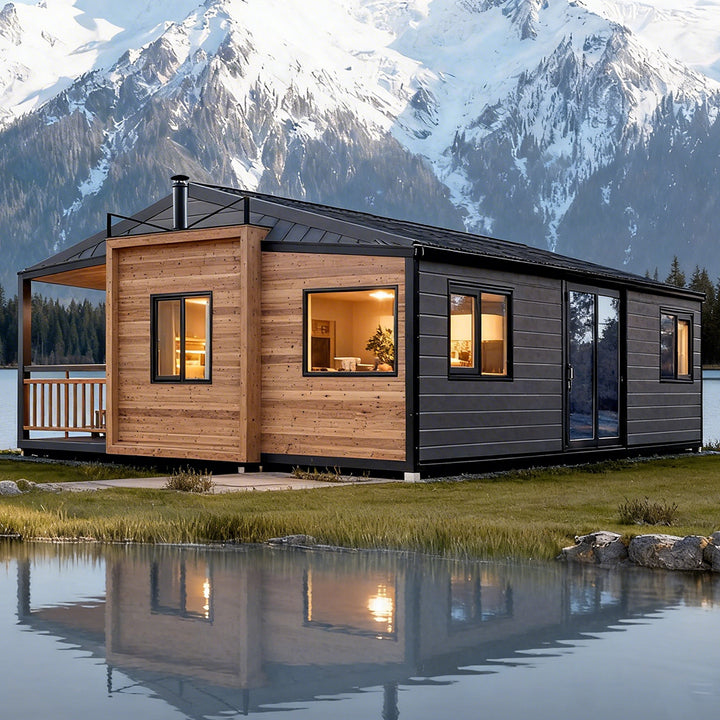 Modern Breathable 20ft 40ft Expandable Container House Prefabricated Villa Venezuela 3 Years Warranty Remote Access Hengyuan