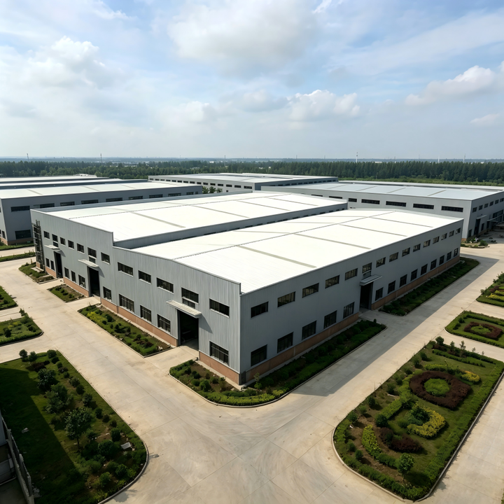 Modern Prefabricated Steel Structure Workshop with EPS Cement Wall Panels and Custom Light Steel Frame for South America