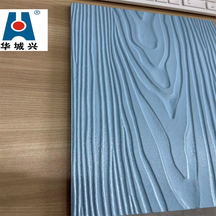 8/10/12mm High Quality Modern Wood Grain Fiber Cement Boards 1220x2440mm Multi-color Grey Waterproof High Strength Facade