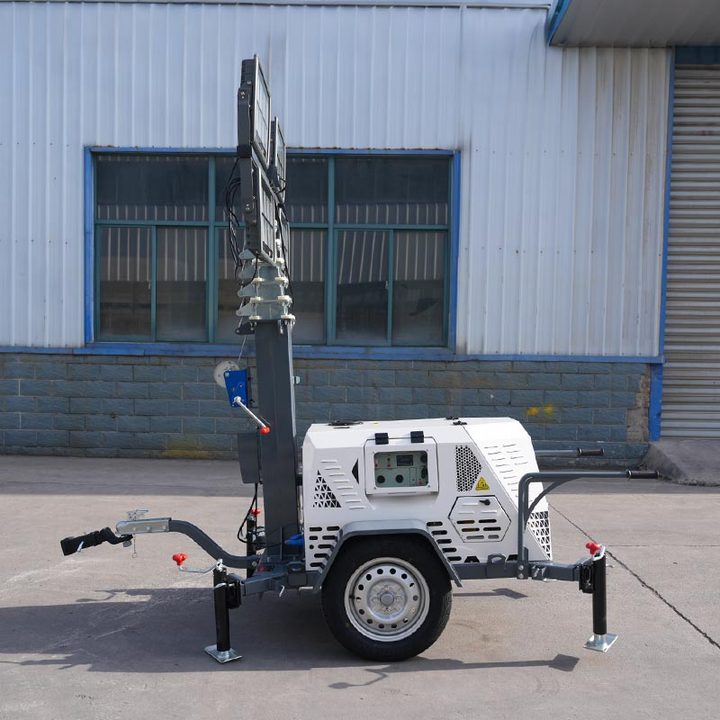 Latest Type Heavy Duty Beer Tower Lights Balloon Light Tower 200w Tower Light Generator