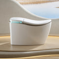 Modern High-End Smart Toilet Remote Control Automatic Intelligence Floor-Mounted for Sanitary Bathroom Drainage Included