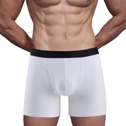 High Quality Breathable Custom Waistband Logo Solid Men'S Boxer Underwear Nylon Modal Bamboo Cotton Mens Briefs Boxers For Men