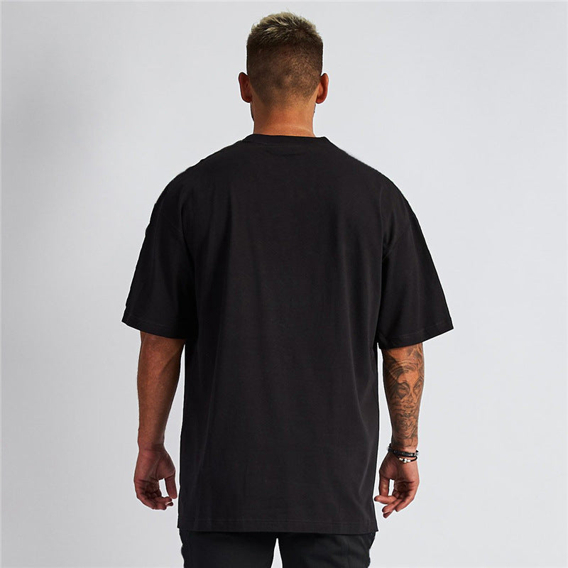 240g 280g dropped shoulder cool tees custom quality streetwear men oversized tshirt best heavyweight cotton men's t shirt