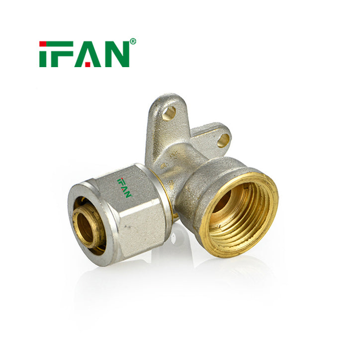 IFAN High Quality Copper PEX Tube Plumbing Pex Brass Compression Pipe Fitting
