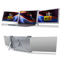 Factory OEM/ODM Triple Laptop Screen Extender Dual 15 inch FOPO 1080P LCD monitors portable Tri screen monitor for laptop