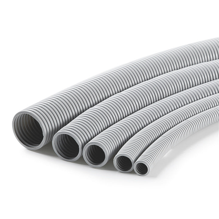 Flexible PVC Pipe Good Quality Electrical Nonmetallic Grey Corrugated Conduit Pipe for American Standard