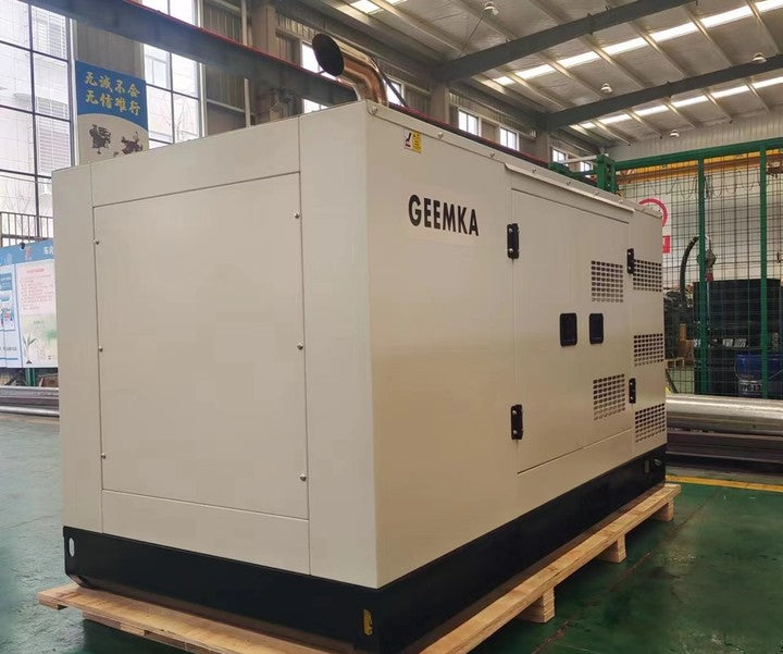 GEEMKA KKNG80S 80KW 100KVA DCEC KG6BTA Natural Gas Generator Set 220V/240V/400V Silent 1500RPM Methane NG IP23 5.9L 80%