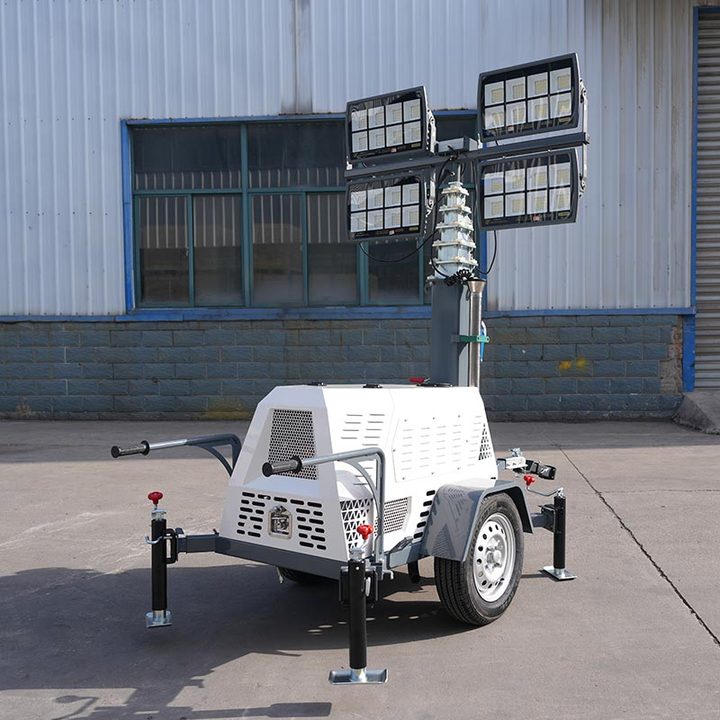 Free Shipping Led Mobile Light Tower Hydroponic Tower Lights Trade Solar Light Tower Mobile