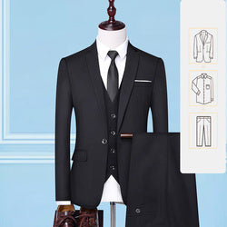 Hot-selling men suit pants Leisure Business prom suits Men's Outfit Three Pieces suit set for men