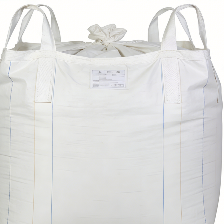 Circular Woven PP Bulk Bag, Top Open Bottom Flat FIBC Bag for Sand, Gravel & Cement Packing