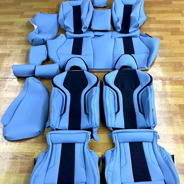 Custom Fit Car Seat Covers for Bmw 7 5 3 1 Series X5 X3 X1 E46 E90 E60 F30 F10 E39 Accessories Full Set 5 Seats Luxury Leather