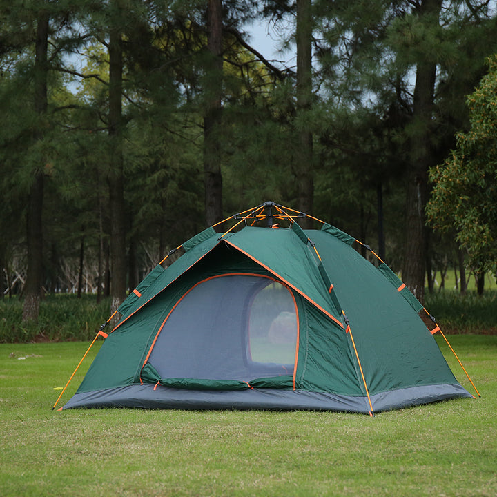 Automatic Outdoor Sport Stretch Tents for Events Double Layer Fast Popup Instant Camp Tent