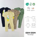 Tencel Engepapa Baby Modal Pajama Home Sleepwear Toddler Boy Long Sleeves Zipper Clothes Wholesale Newborn Baby Romper
