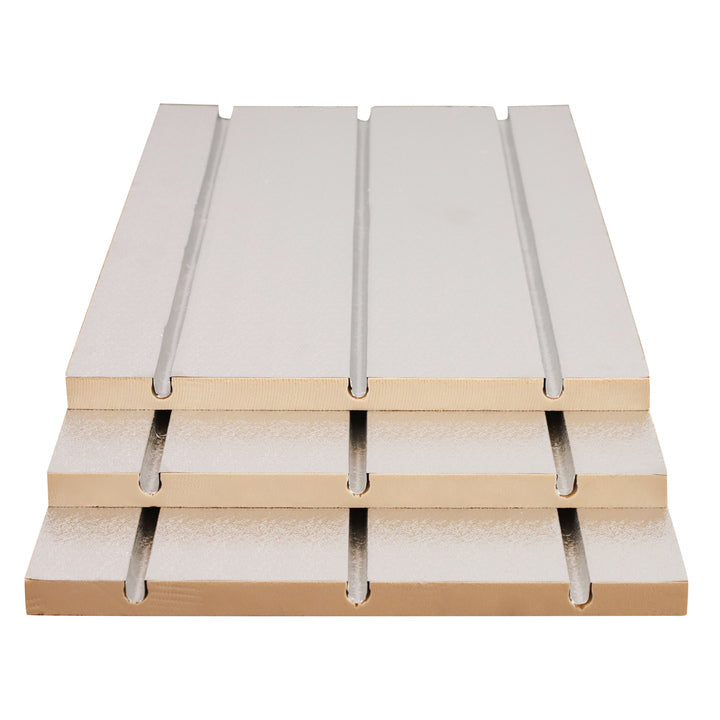 SOHO XPS-500 30mm Grooved XPS Insulated Dry Floor Heating Panels Vloerverwarming PEX Pipe Hydronic Radiant Infloor Heating Board
