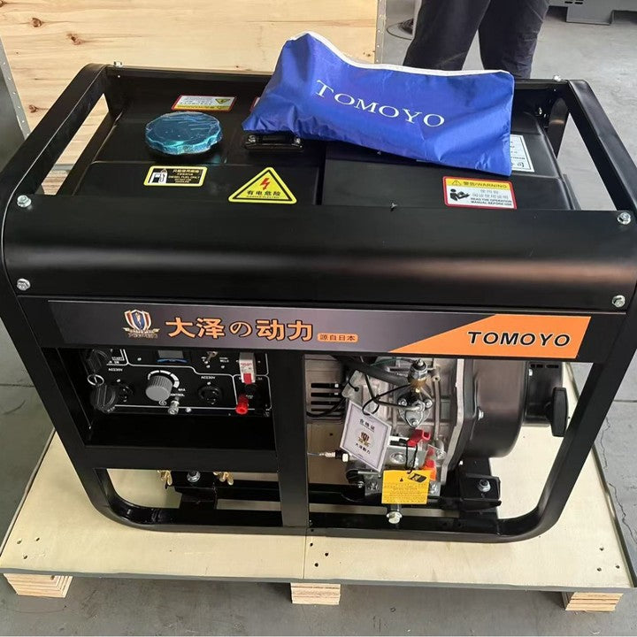 Mobile 250A Portable 26V 30V Portable Gasoline Welding Generators for Outdoor Construction Mine